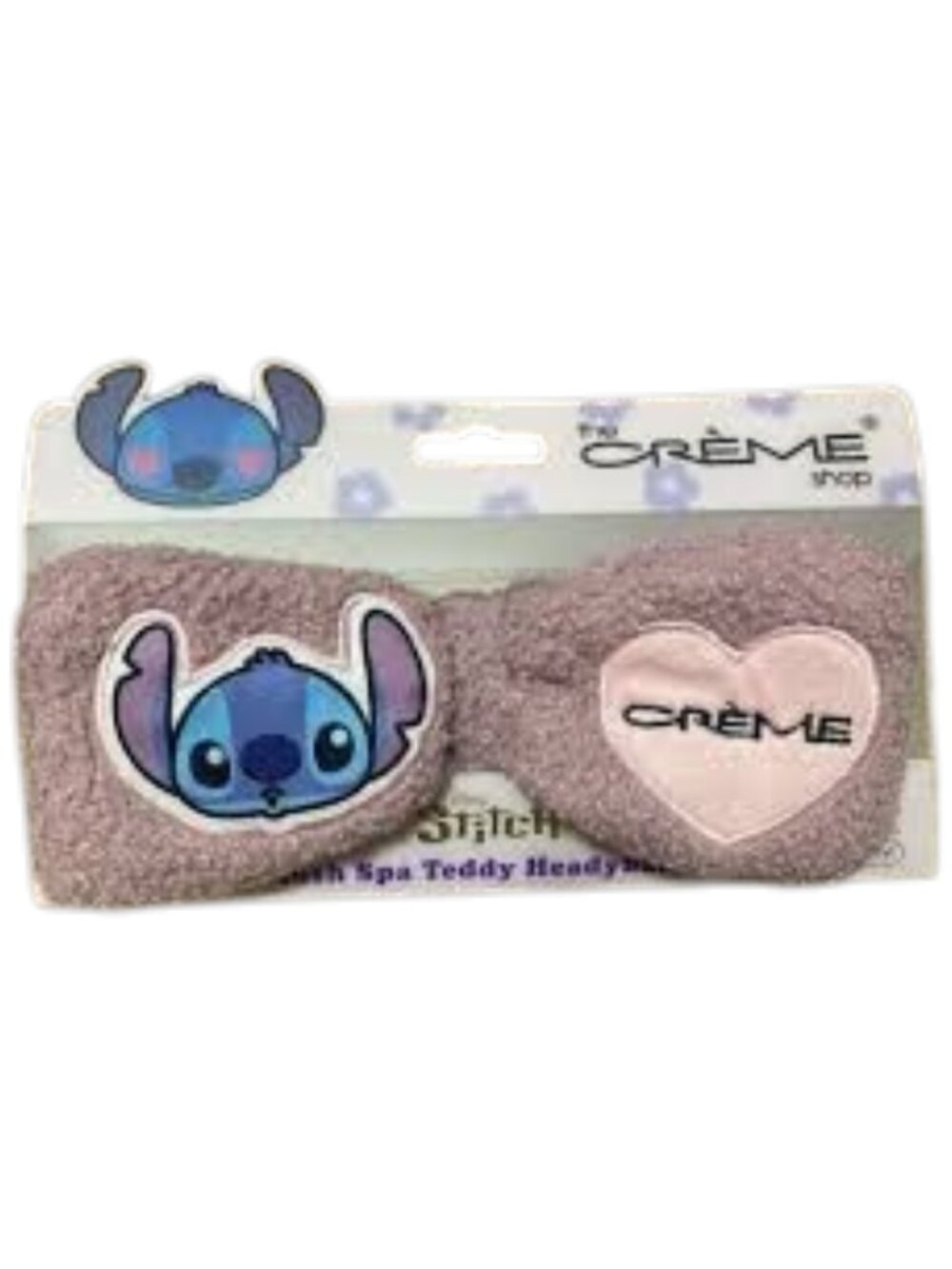 NEW The Crème Shop Plush Spa Teddy Headyband | Stitch